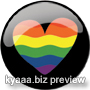Regenbogen Herz