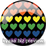 Regenbogen Herzen