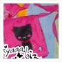 Cat - Pink Flowers