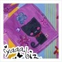 Cat - Purple Flowers